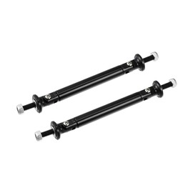 PARSLUCK 1pair 75mm 2.95" Splitter Support Rods Adjustable Front Rear Bumper Lip Splitter Strut Rod Tie Support Bars Fit Most Vehicle Black Stable
