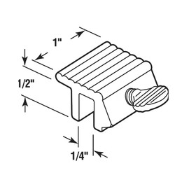 4 Pack Sliding Window Locks – Aluminum Security Locks for Sliding Windows & Doors, Easy to Install