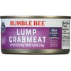 Bumble Bee Lump Crab Meat, 6 oz Can (Pack of