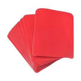 MECCANIXITY 20Pcs Iron on Patches for Clothing Repair Fabric Repair Patches Iron-On Mending Fabric Red 4.9"x3.7" for Clothes, Pants, Bags Hole Repairing and Decoration
