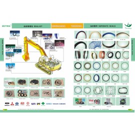 Aftermarket 31Y1-04462 BUCKET CYLINDER SEAL KIT FITS FOR HYUNDAI R170W-3 R180LC-3