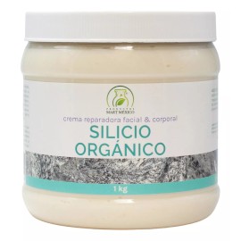 Productos Mart Mexico Crema Reparadora Con Silicio Orgánico  (1 Kilo) Momento De Aplicación Día Tipo De Piel Todo Tipo De Piel