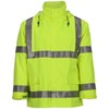 Tingley Vision J23122 High Visibility Safety Jacket, 3X, Fluorescent Yellow-Green