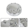 waltyotur Front Chrome Wheel Center Hub Cap Replacement for Ram