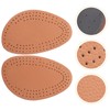 Ipetboom Half 1/2 Leather Inserts with Forefoot Latex Cushion -