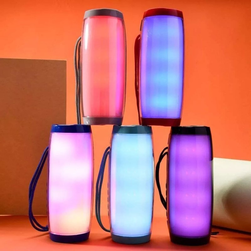 TG-157 Outdoor Mobile Waterproof LED Color Bluetooth Portable Speaker -