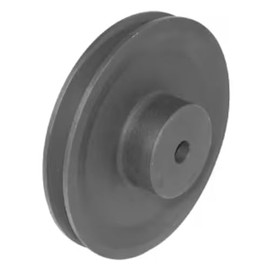 cyclingcolors 1x Keilriemenscheibe Riemenscheibe 1 Rille Z oder SPZ Außendurchmesser 54 mm Teilungsdurchmesser 50 mm Gusseisen Baumaschinen Forstwirtschaftliche Landwirtschaftliche Maschinenbau