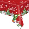 Christmas Tablecloth - 137 x 274 cm Christmas Tablecloth Snowflakes