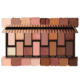 Honicemar 16 Colors Eyeshadow Palette Set - Long Lasting Makeup Kit with Mascara Eyeliner Eye Brush Eyebrow Pencil, for Daily Party Looks All Skin Tones Suitable for Beginners and Makeup Artist - A