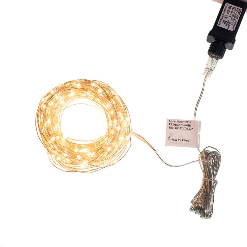 Kurt Adler 300-Light Warm White LED Rice Lights