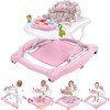 Foldable Baby 5-in-1 Activity Walker - Rocker, Activity Center, Bouncer,