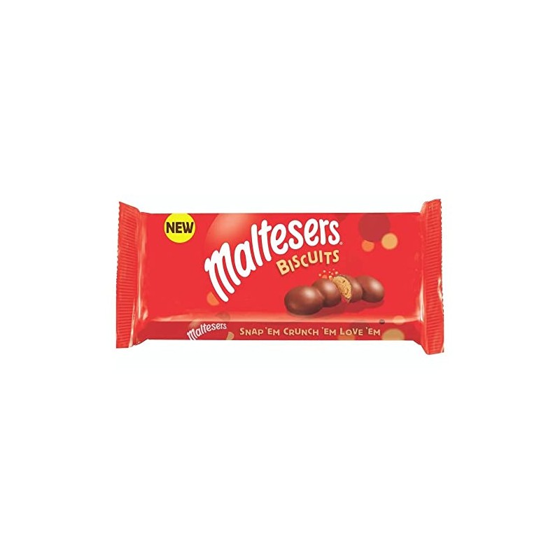Maltesers Biscuits, 110g (Pack of 6 packets)
