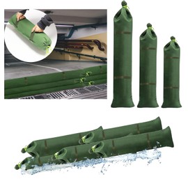 Estresen Sandbags for Filling with Handles, Sandbag, Flood Protection, Silo Sandbags, Flood Barrier, Sandbags, Flood Sandbag, Weighted Weights for Gazebo, 90 x 20 cm, Pack of 4