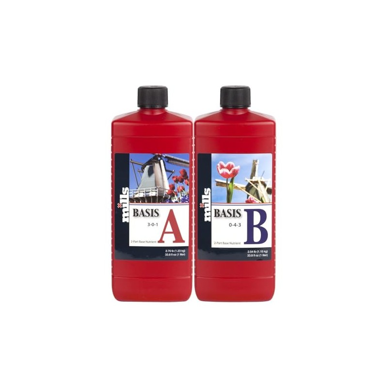 Mills Nutrients Basis A&B 1 Liter Set
