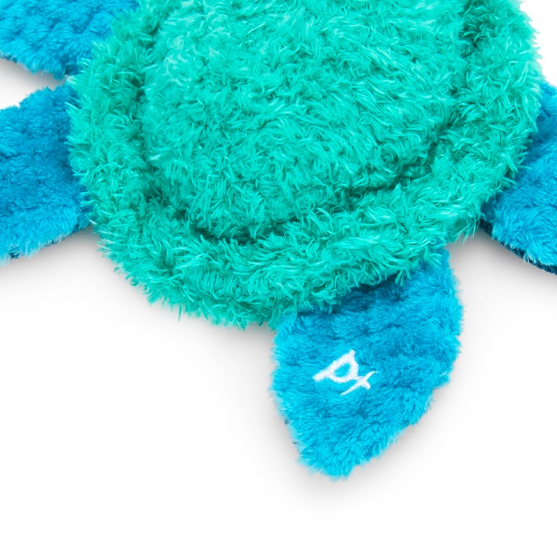 Petface (Little Talulah Turtle Plush Puppy Dog Toy with Built-In-Squeaker