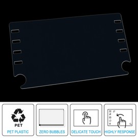 X AUTOHAUX 8 Inch 0.01'' Thickness Car PET Navigation Screen Protector for Toyota RAV4 2019