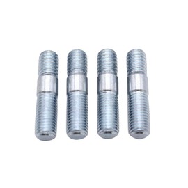 5/16" x 1-3/8" Carburetor Carb Studs Kit Set of 4 with Washers and Hex Nuts Compaatible for Holley Edelbrock Carter Rochester