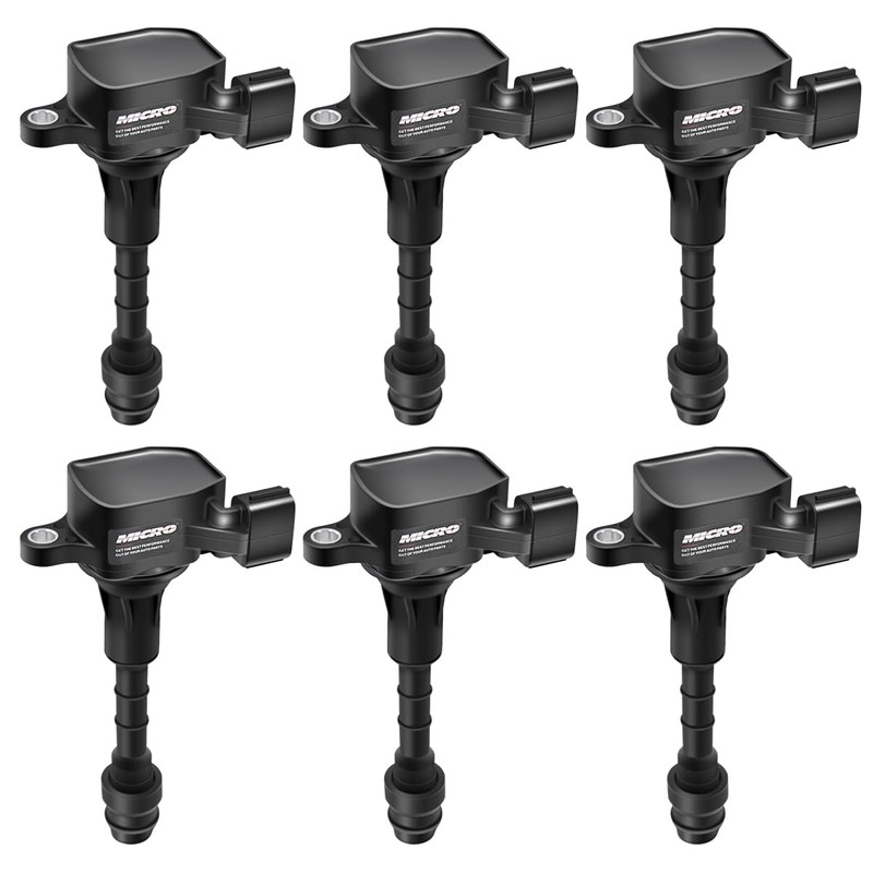 Micro Set of 6 Ignition Coils Pack Compatible with 2003-2009