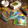 MagicSeer 78 Rainbow Tarot Cards, Holographic Divination Tarot, Beginner Tarot