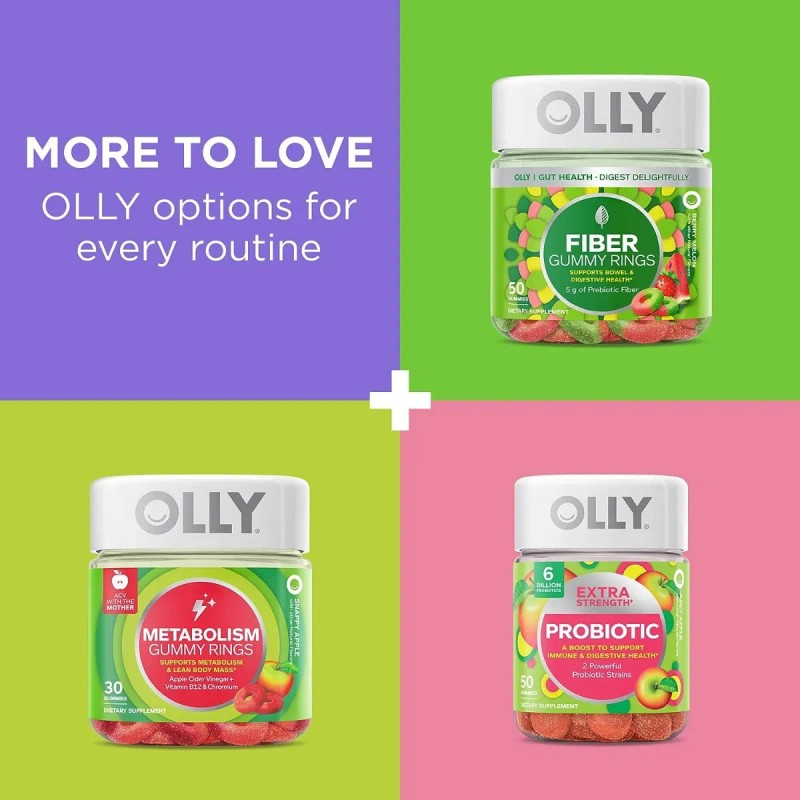 Olly Keep It Movin Alivio Del Estreñimiento Laxante 30 Gomas
