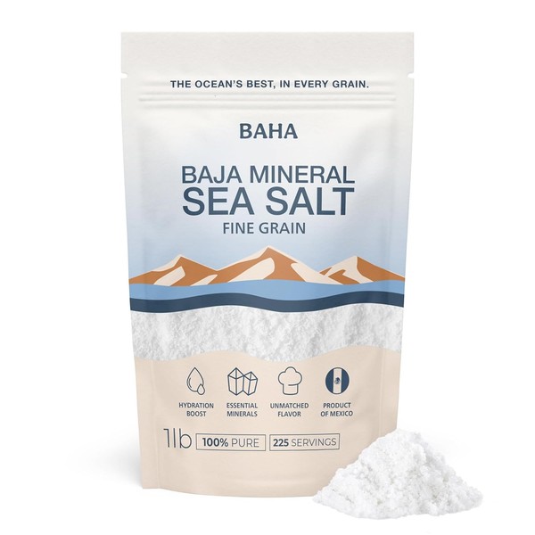 BAHA - Baja Mineral Sea Salt | Fine Grain Baha
