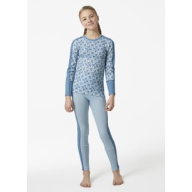 Helly Hansen Jr Graphic LIFA Merino Set Junior Unisex Baby Troope Blue