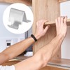 UPKOCH 10 Pack Cabinet Metal Shelf Clips, 9mm S-Hook, Heavy