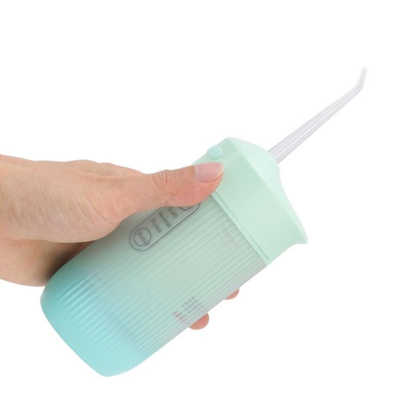 Electric Oral Irrigator Portable Telescopic High Pressure Water Teeth Cleaner