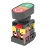 uxcell ON-OFF START STOP Push Button w Light Indicator Momentary