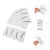 Healvian 50pcs Eyebrow Stencil Eyebrow Shaping Stickers Brow Grooming Template