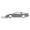 Streetculture CarShape Keyring Stainless Steel Motorsport JDM Supra MK3 Parts