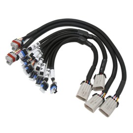 Ignition Coil Pack Relocation Kit, Heatproof ABS Ignition Coil Extension Harness Anti Crack High Performance for SMALL BLOCK LSX LS6 LS1