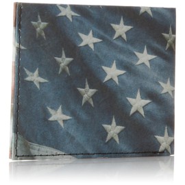 Dynomighty Men's American Flag Billfold Wallet, Red/White/Blue, One Size