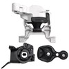 QRYIPPDM Engine Motor and Transmission Mount Kit Compatible with 2014