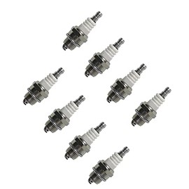LEFITPA 8 Pack Replacement RY4C Spark Plug for Autolite 4194 for Brisk SR15C for Champion 978 for Dolmar 965603030 for NKG CMR6A Models