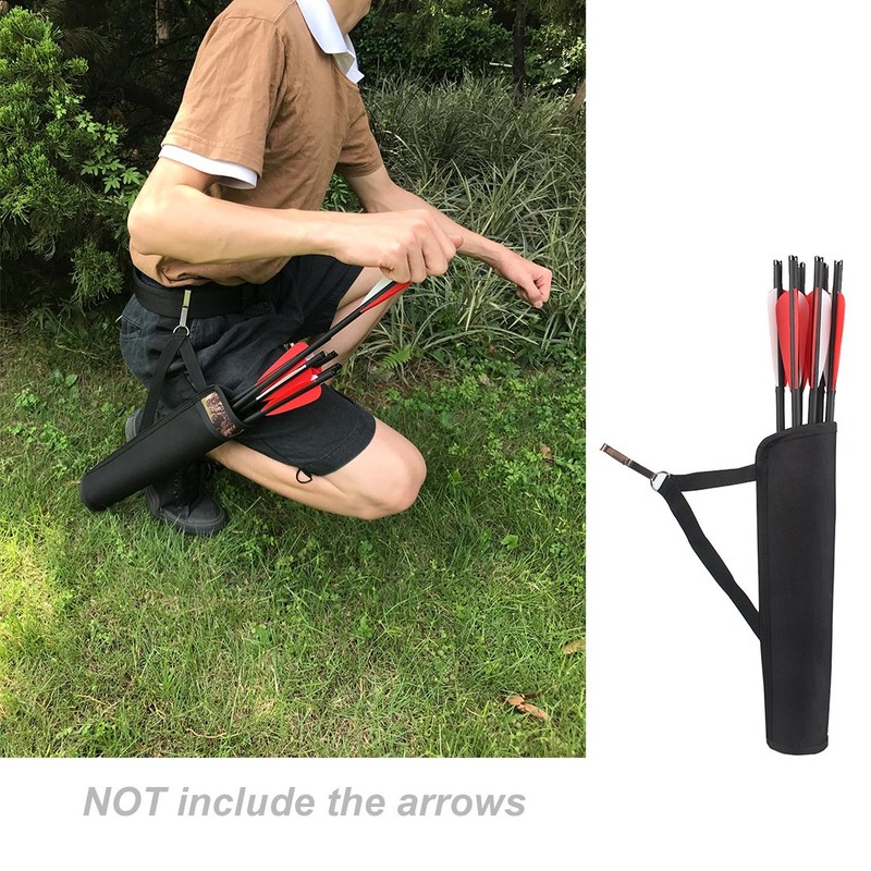 KRATARC Archery Crossbow bolts Arrow Tube Hip Quiver Waist Hanged