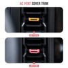 Jimen Compatible with Ford Bronco 2021-2023, 4PCS Center Console Air