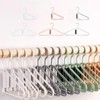 WRYLCYH 8 Pcs Foldable Hangers, Plastic Collapsible Hangers, Portable Folding