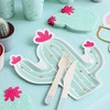 Luck and LUCK Cactus Paper Plates, Pack of 6