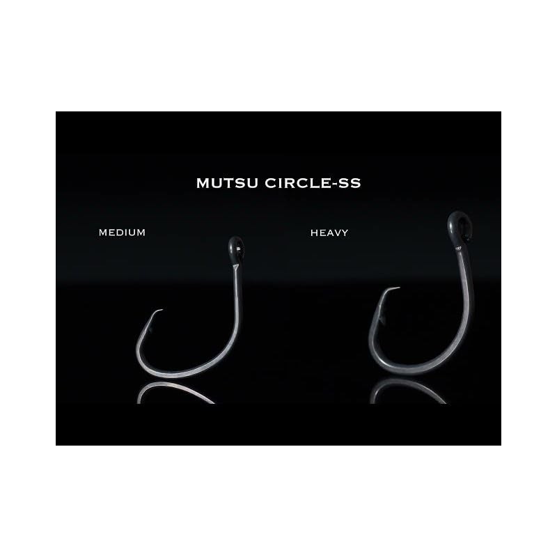 BKK MUTSU Circle Heavy-SS Hook | 1/0 | 7-Pack |