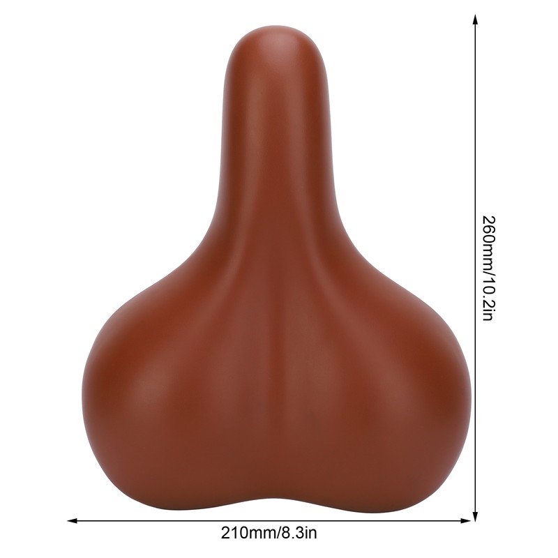 PU Leather Ergonomic Bumper Mountain Bicycle Saddle Seat Bike Cushion