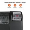 Comfort Zone Baseboard Space Heater with Digital Thermostat, Electric, Dent-Proof