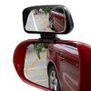 Blind Spot Mirror - 1 Pack Adjustable 360 Degree Rotation Car Auxiliary Convex Wide Angle Mirror Snap Way Clip On Side Rearview Mirror Universal for Cars Truck SUVs