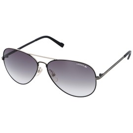Lacoste Sunglasses L166SA-002/BLACK/GOLD, gray