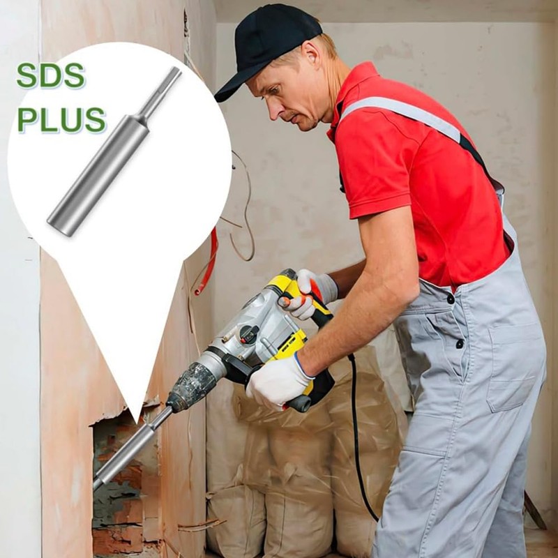 Fowecry SDS-Plus Ground Rod Driver for 5/8Inch & 3/4Inch Rods
