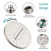 BRIGHT SHOWERS New 2 Spray Settings Fixed 6.3'' Rain Showerhead