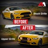 AMERICAN MODIFIED Front Upper Grille Compatible with 2015-2017 Ford Mustang