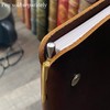 Murdy No. 1 Refillable Leather Binder (Wide Cut, Americano)
