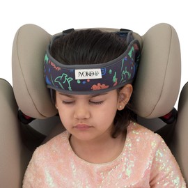 JYOKO Kids Head Support for Car Seats and Strollers (Happy Dino)