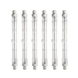 Xtricity 300 Watt T 3 J-Type Double Ended RSC Base Halogen Light Bulb, 4505 Lumens, 130V, 2700K Soft White, Dimmable, Halogen R7S 118MM, (6 Pack)